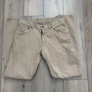 Polo Ralph Lauren 650 Tan Jeans Sz 32X32
